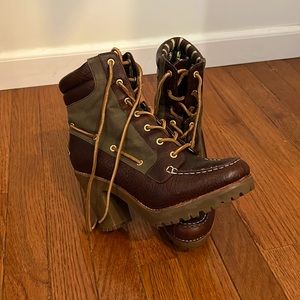 Sperry top sider heel boot